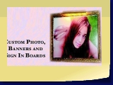 Photo Banners and Sign In Boards