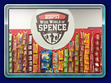 Candy Wall with Custom graphics and design.